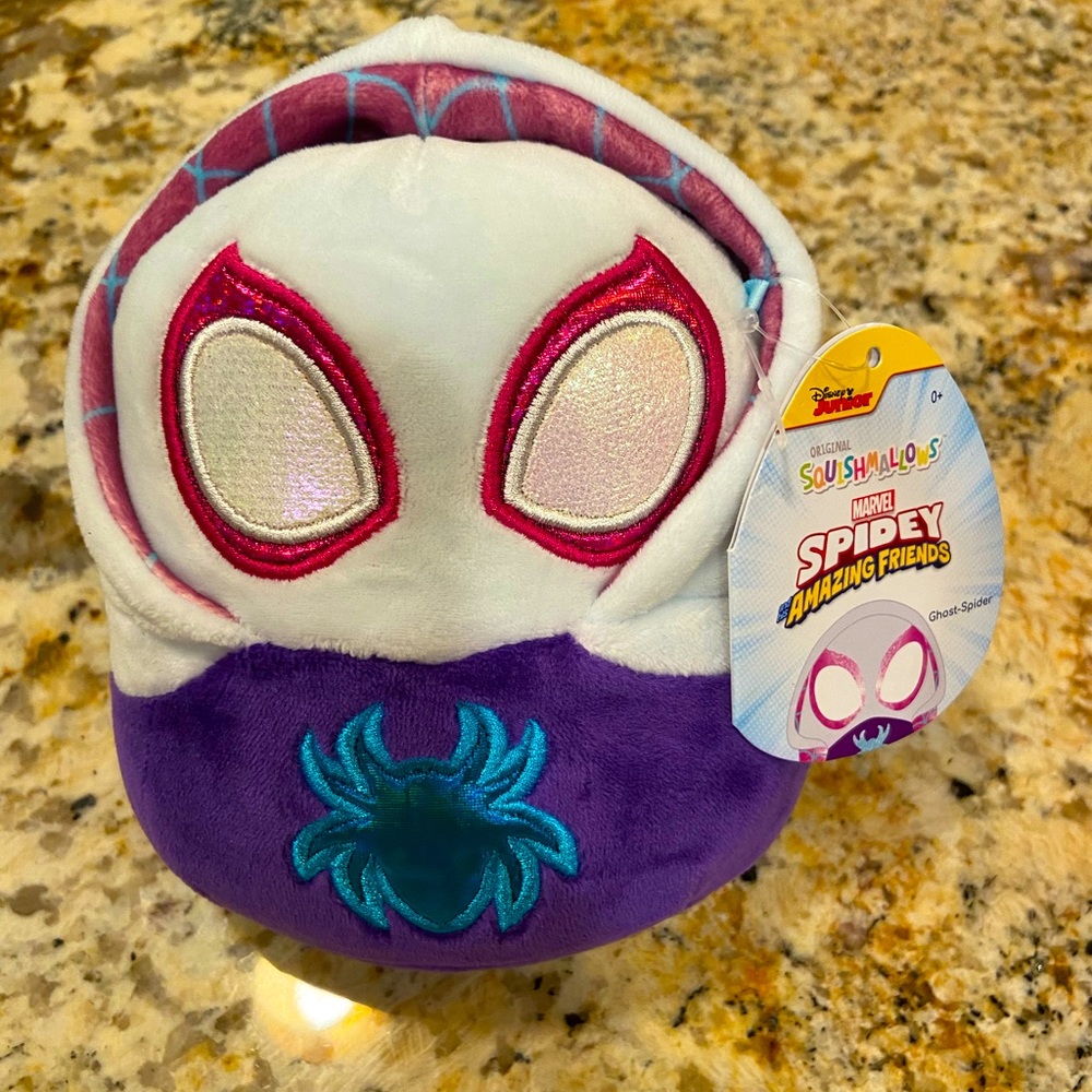 NWT Spidey and His Amazing Friends Ghost-Spider Squishmallow (Kelly Toys)